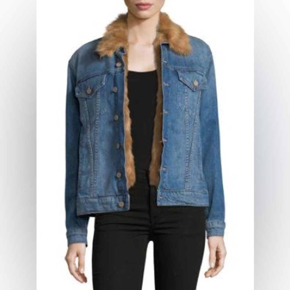 Mother Furry The Drifter Trucker jacket, S